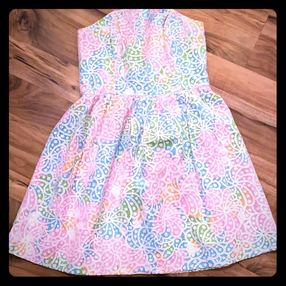 Lilly Pulitzer Fit and flare lace dress 4